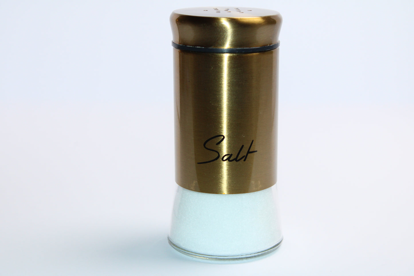 Salt and Pepper Set Gold Elegant Shakers 2Pc