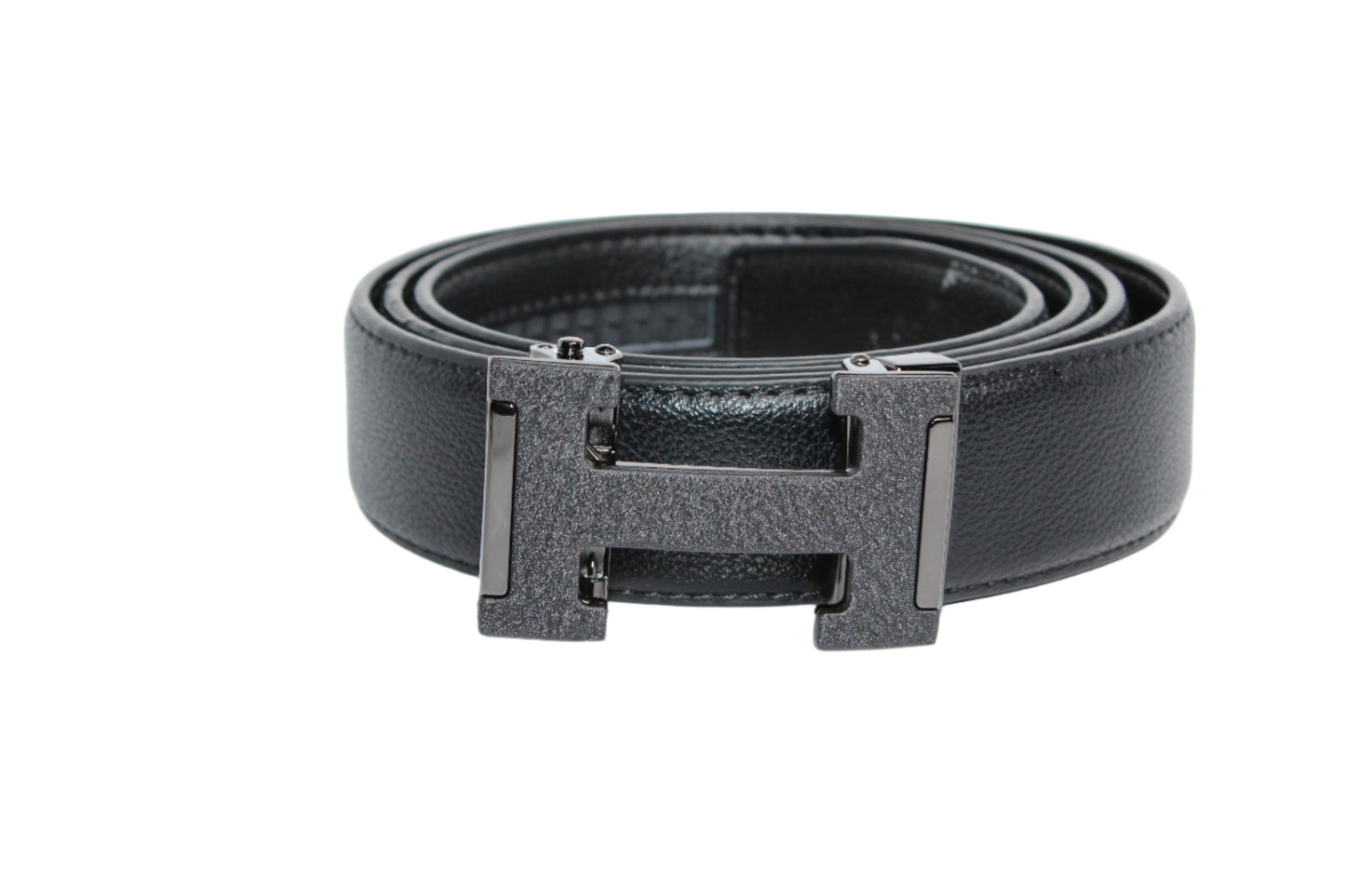 Men's Belt Black Adjustable Rachet No Holes