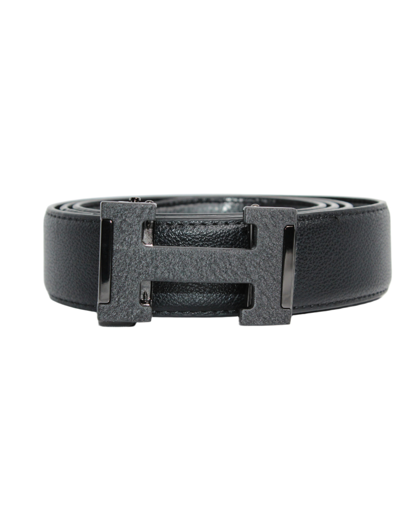Men's Belt Black Adjustable Rachet No Holes