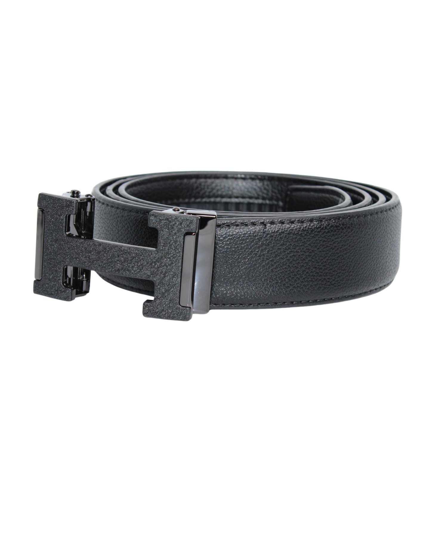 Men's Belt Black Adjustable Rachet No Holes
