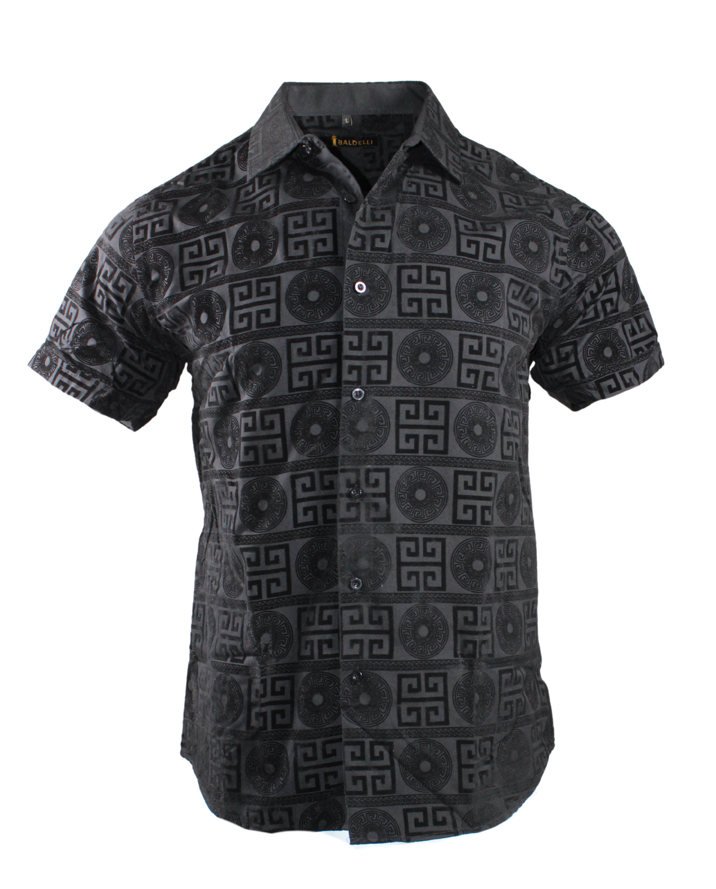 Men's Short Sleeve Elegant Dress Shirt For Men