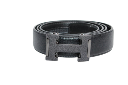 Men's Belt Black Adjustable Rachet No Holes