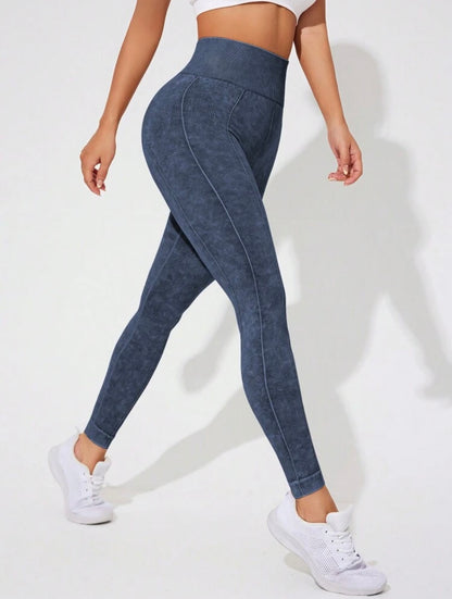 Daily Sports Leggings Color Simple