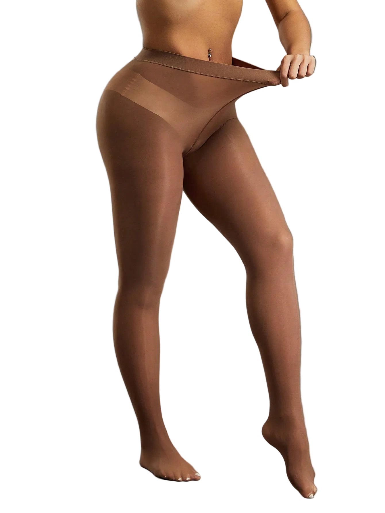 Tights High Stretch 1pc Sheer