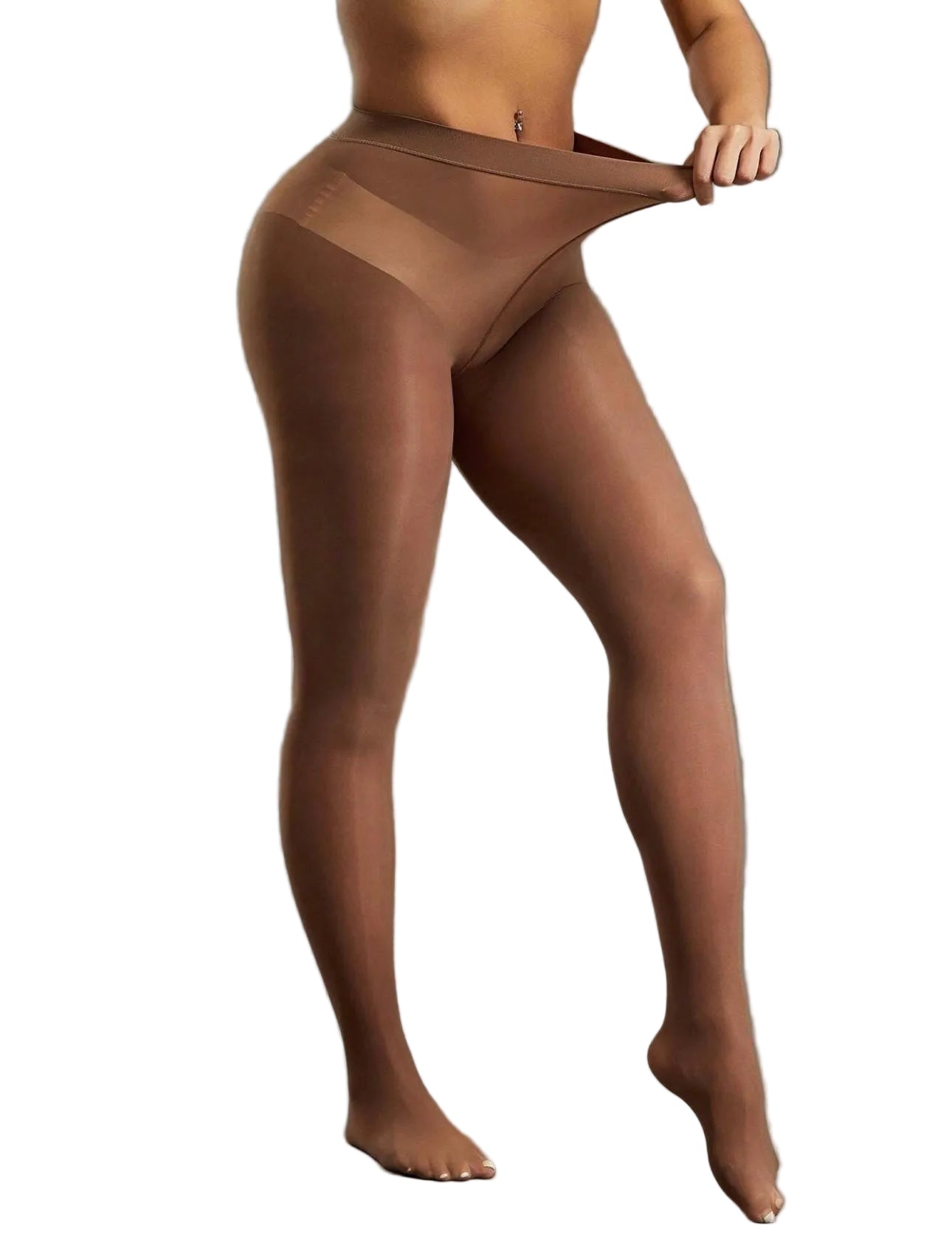 Tights High Stretch 1pc Sheer