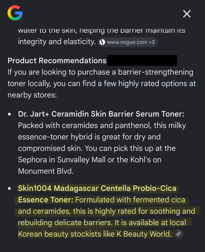Centella Ampoule 100% Pure Centella Facial Serum Help Restore Skin Barrier