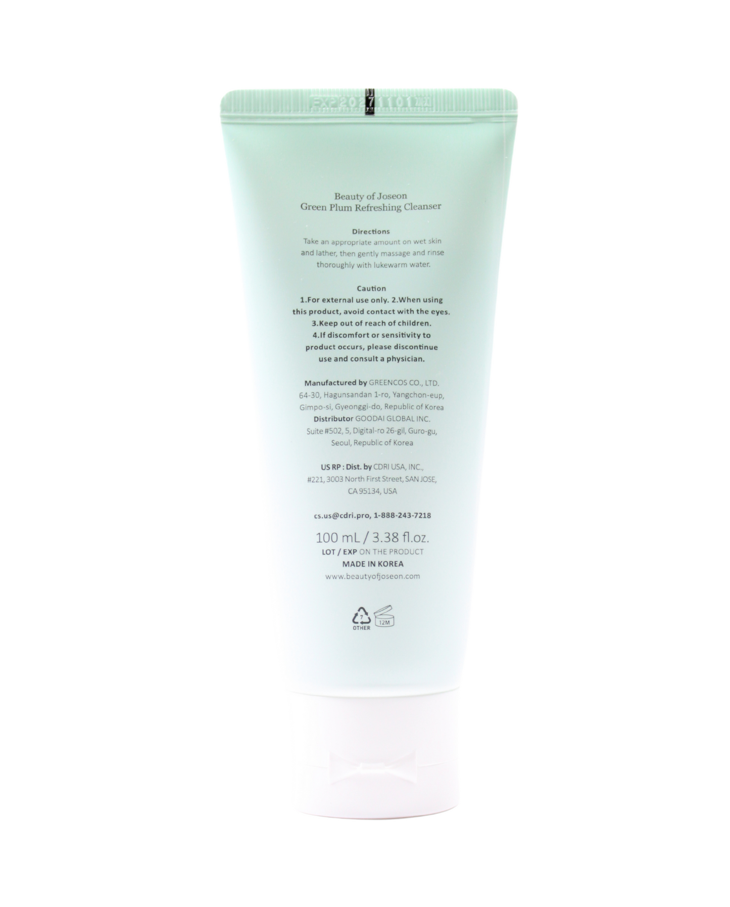 Green Plum Refreshing Cleanser