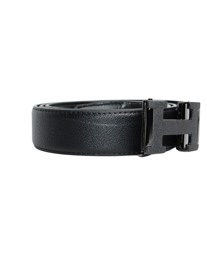 Men's Belt Black Adjustable Rachet No Holes
